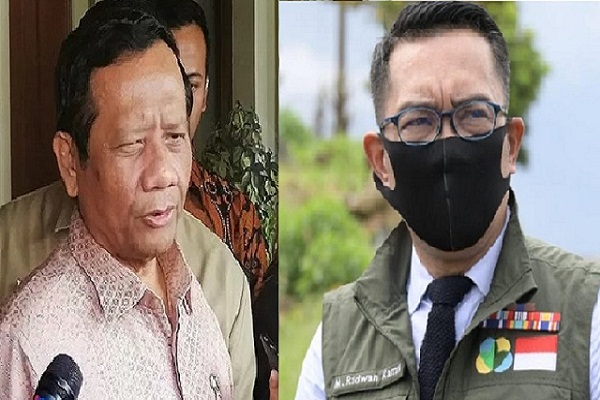 Twitwar Ridwan Kamil Versus Mahfud MD Soal Kerumunan Rizieq Syihab, (Katanya) Siap Sama-Sama Tanggung Jawab